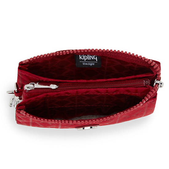 Kipling Creativity Small Klassieke Pouch Tassen Rood | BE 2107VR